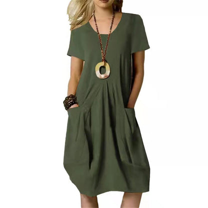 Loose Fit Summer Dress For Women