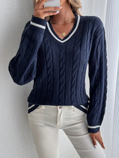 Amelie | Cable Knit Sweater