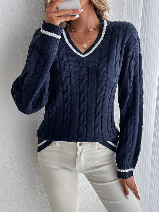 Amelie | Cable Knit Sweater