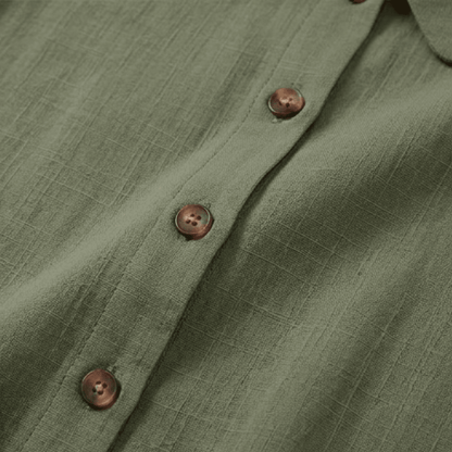 Carinda | Sleeveless Collared Button Blouse