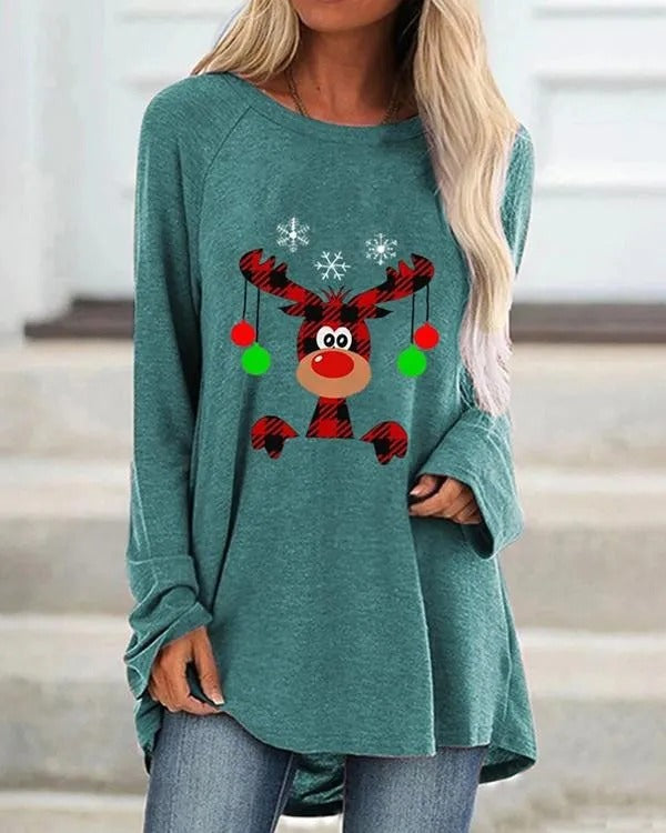 Marian | Christmas Jumper for Women Long Length