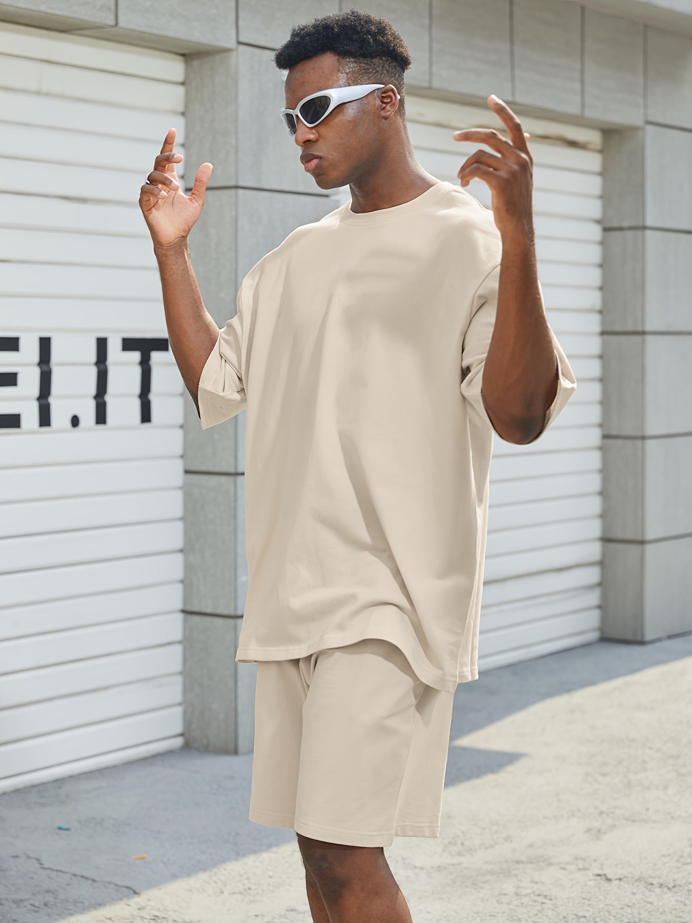 Milo | Men's Oversized Cotton Two-Piece Set