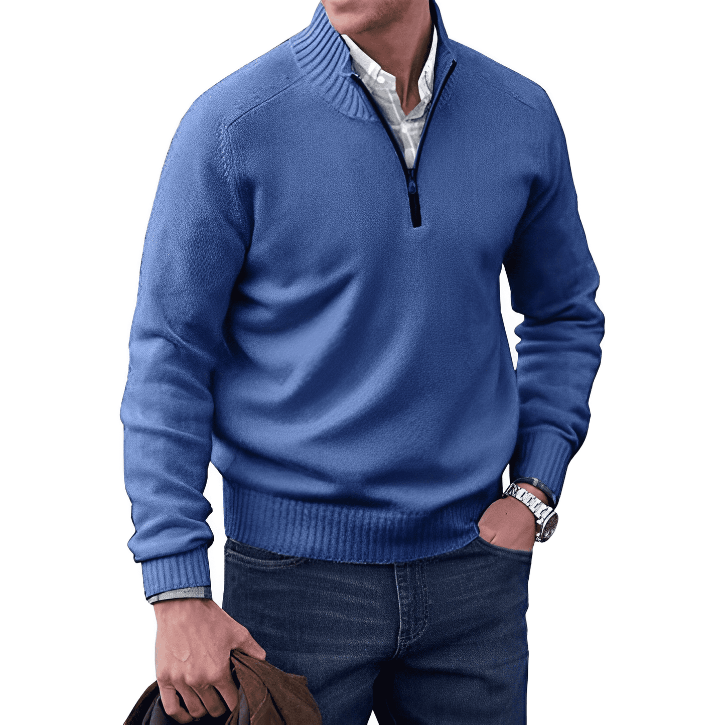 Russell | Men's Quarter-Zip Sweater