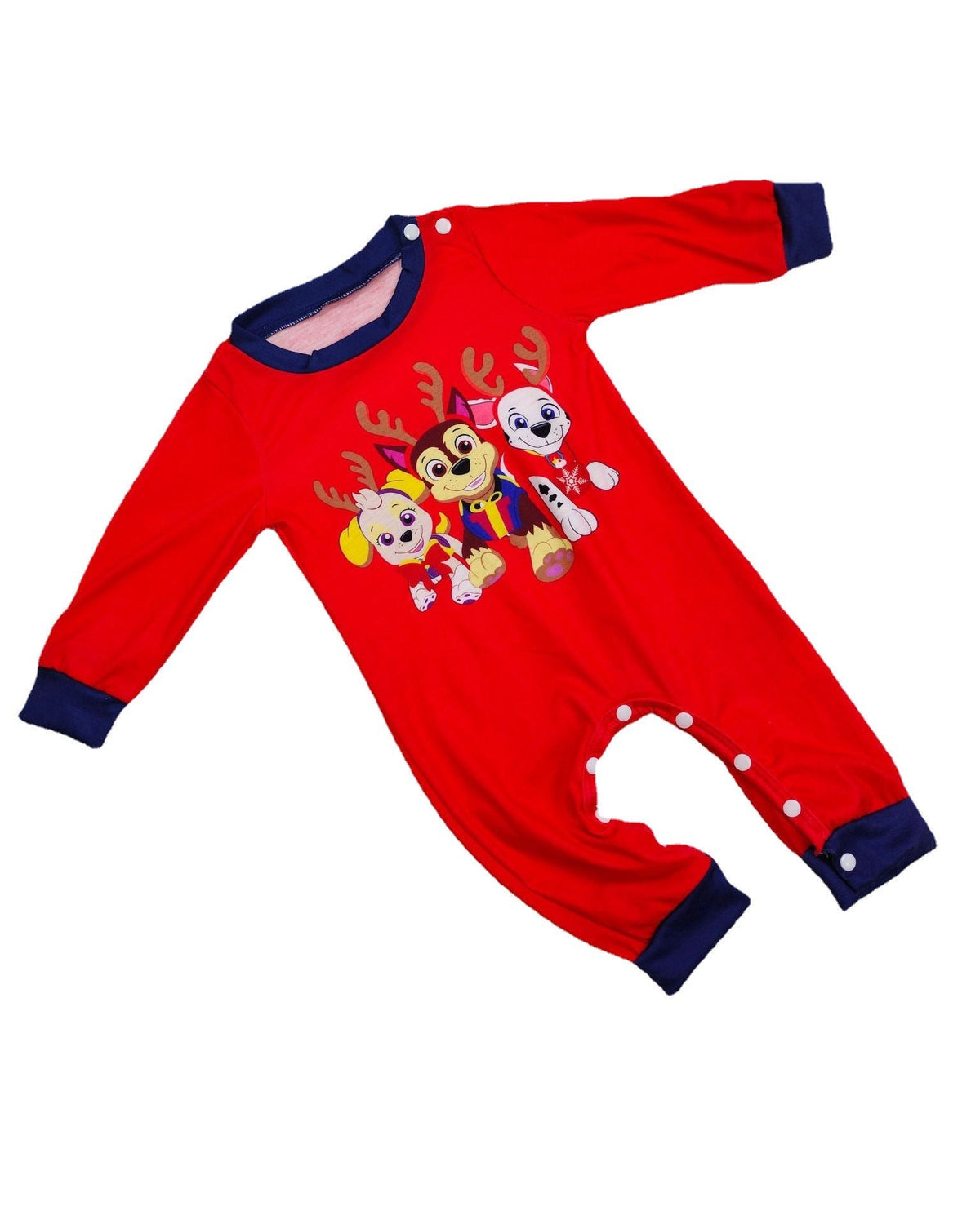 Clove | Christmas Pyjamas Fair Isle Puppy Print