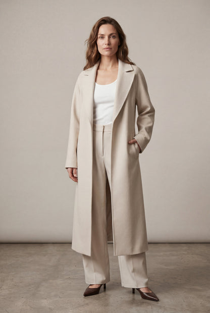 Petra | Women's Tailored Longline Trench Coat