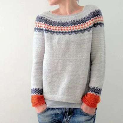 Tamsin | Multicolour Fair Isle Knit Sweater