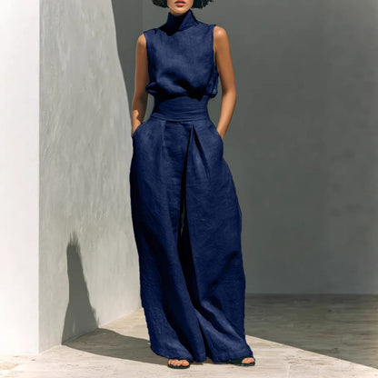 Valentina Creswell | Women's Wide Leg Two Piece Set