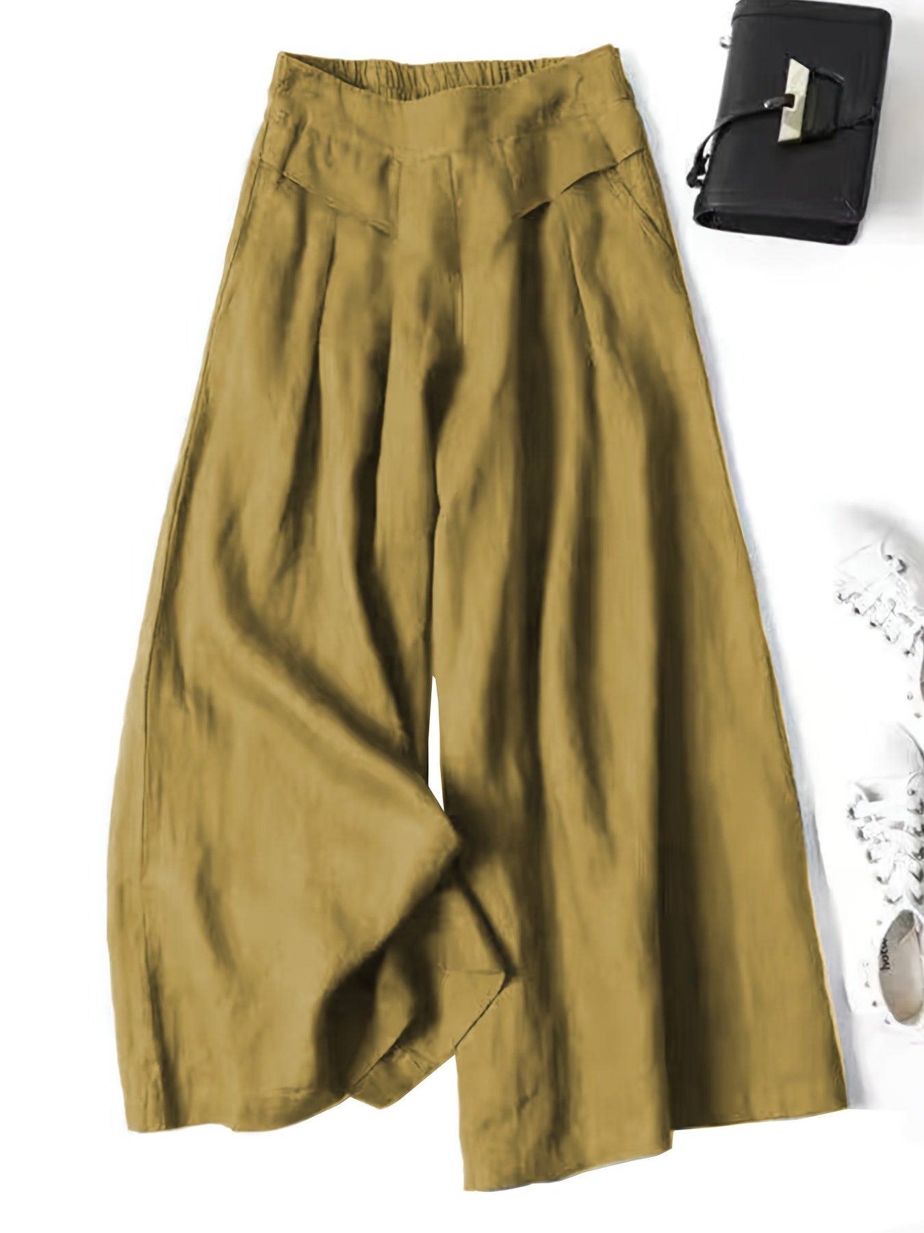 Bella | Wide Leg Capri Pants