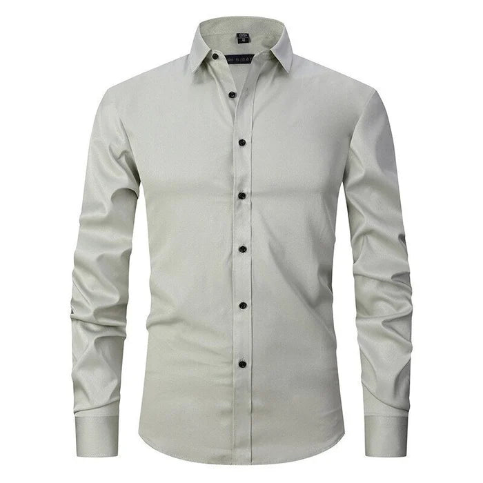 Dave | Stylish Wrinkles Button Shirt for Men