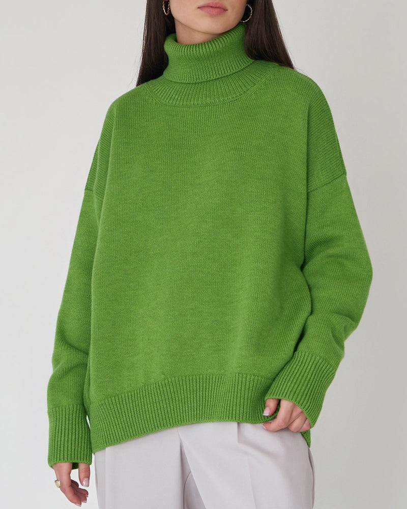 Marcia | Women's Oversized Roll Neck Jumper