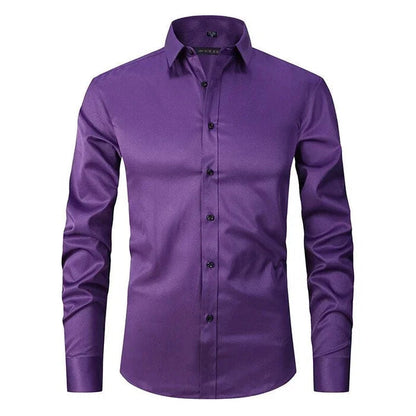 Dave | Stylish Wrinkles Button Shirt for Men