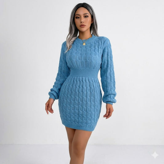 Sofia | Elegant Knit Mini Dress