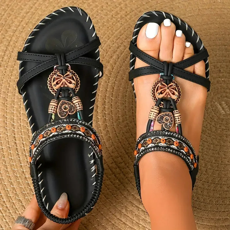 Colella | Floral Orthopedic Sandals