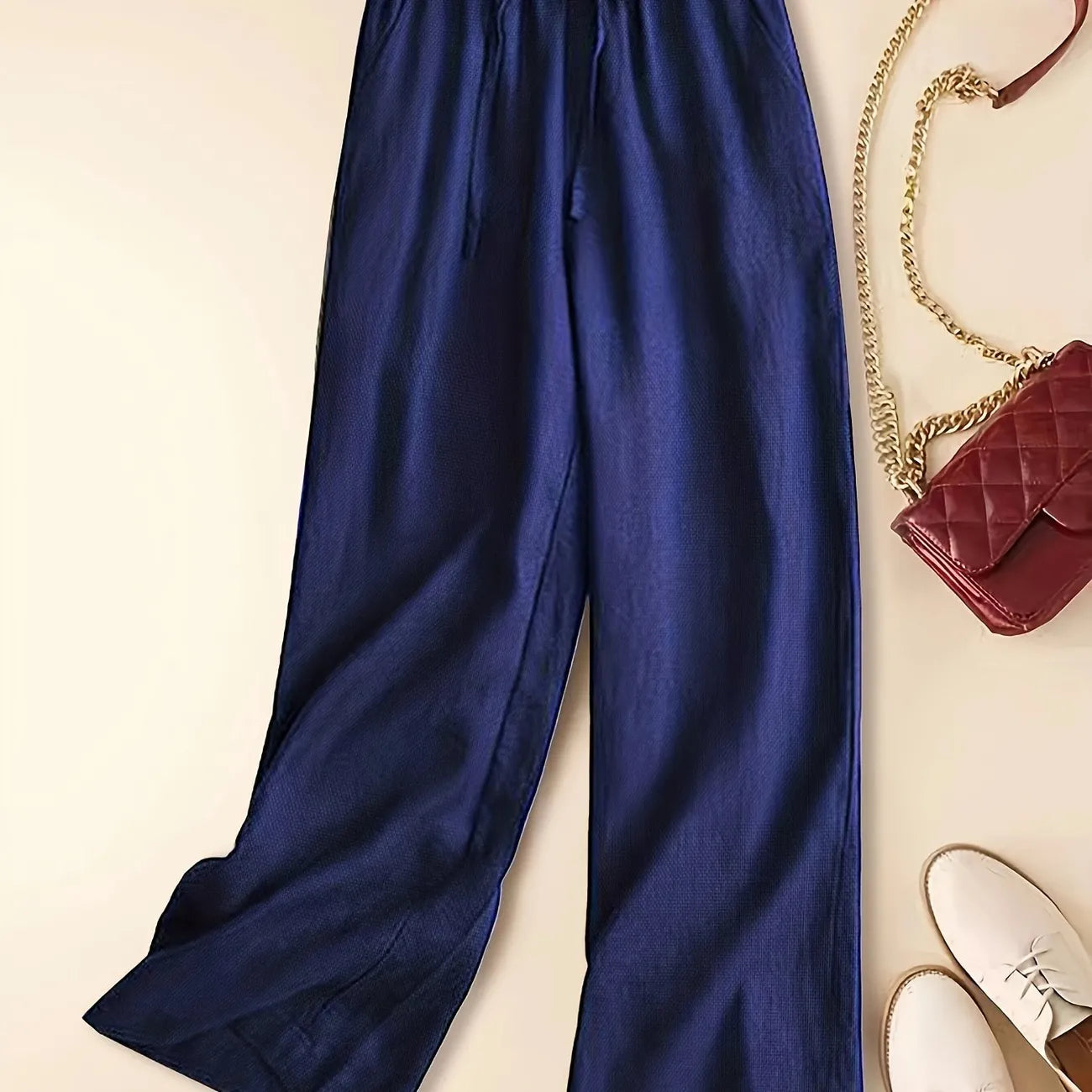 Cherry | Women's Relaxed Drawstring Pants