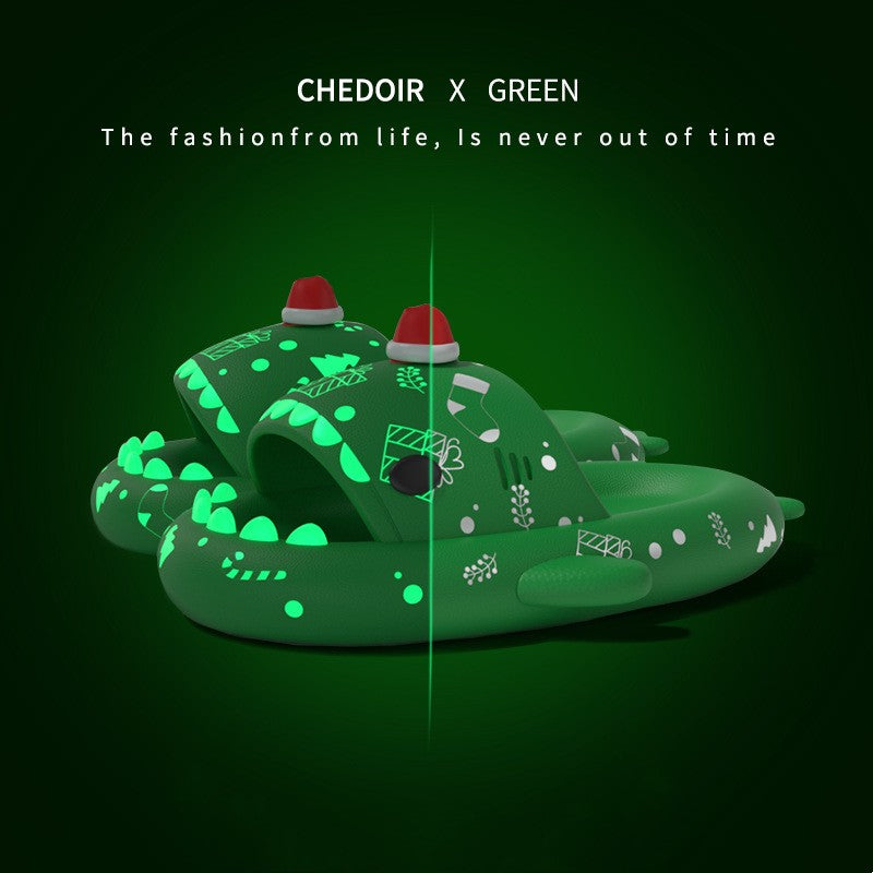 Candace | Christmas Slippers Glow in the Dark
