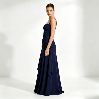 Geneva | Women's Ruched Corset Evening Gown