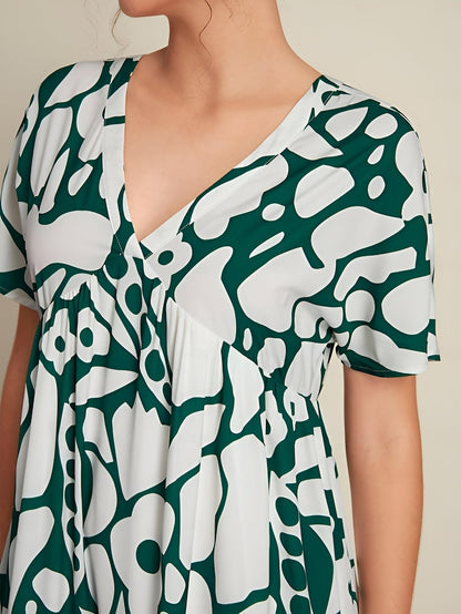 Thalia | Flutter Sleeve Tiered Floral Maxi Dress