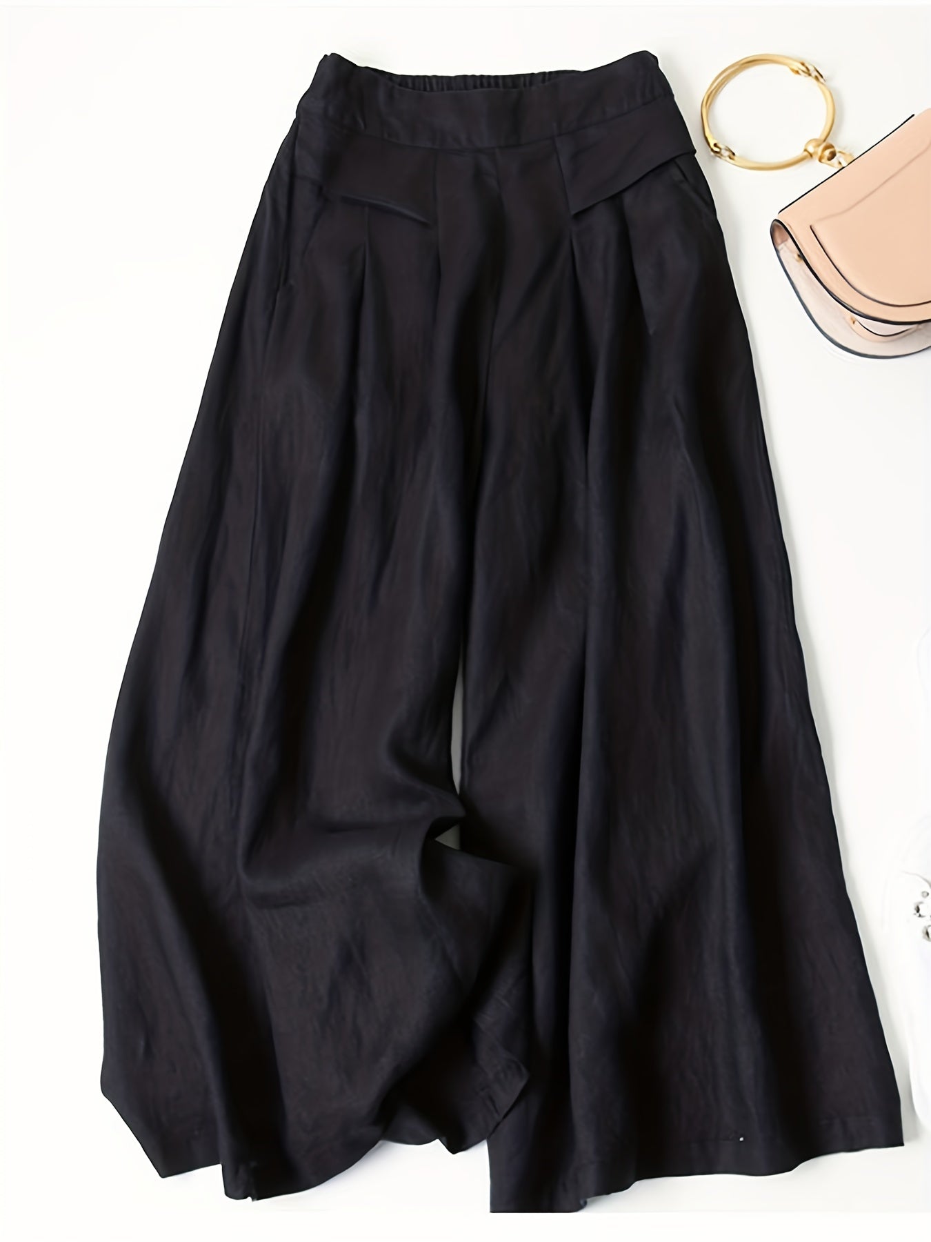 Bella | Wide Leg Capri Pants