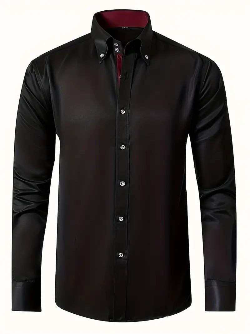 Charles | Elegant Formal Shirt with Buttons