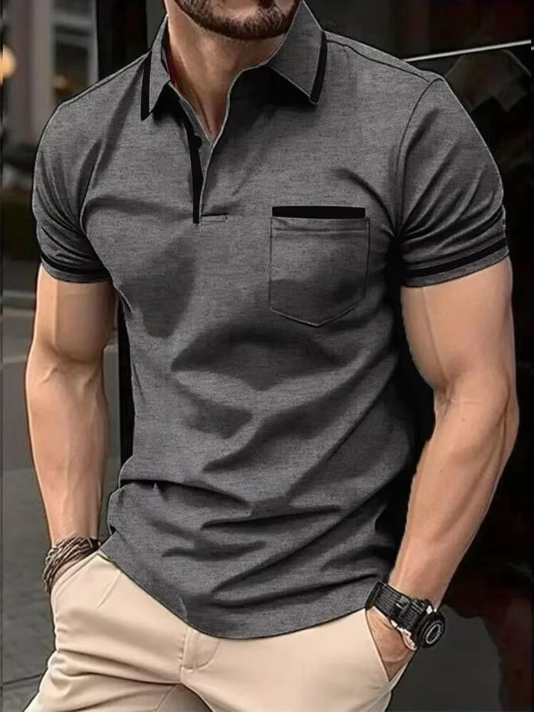Men's Classic Short Sleeve Polo Shirt