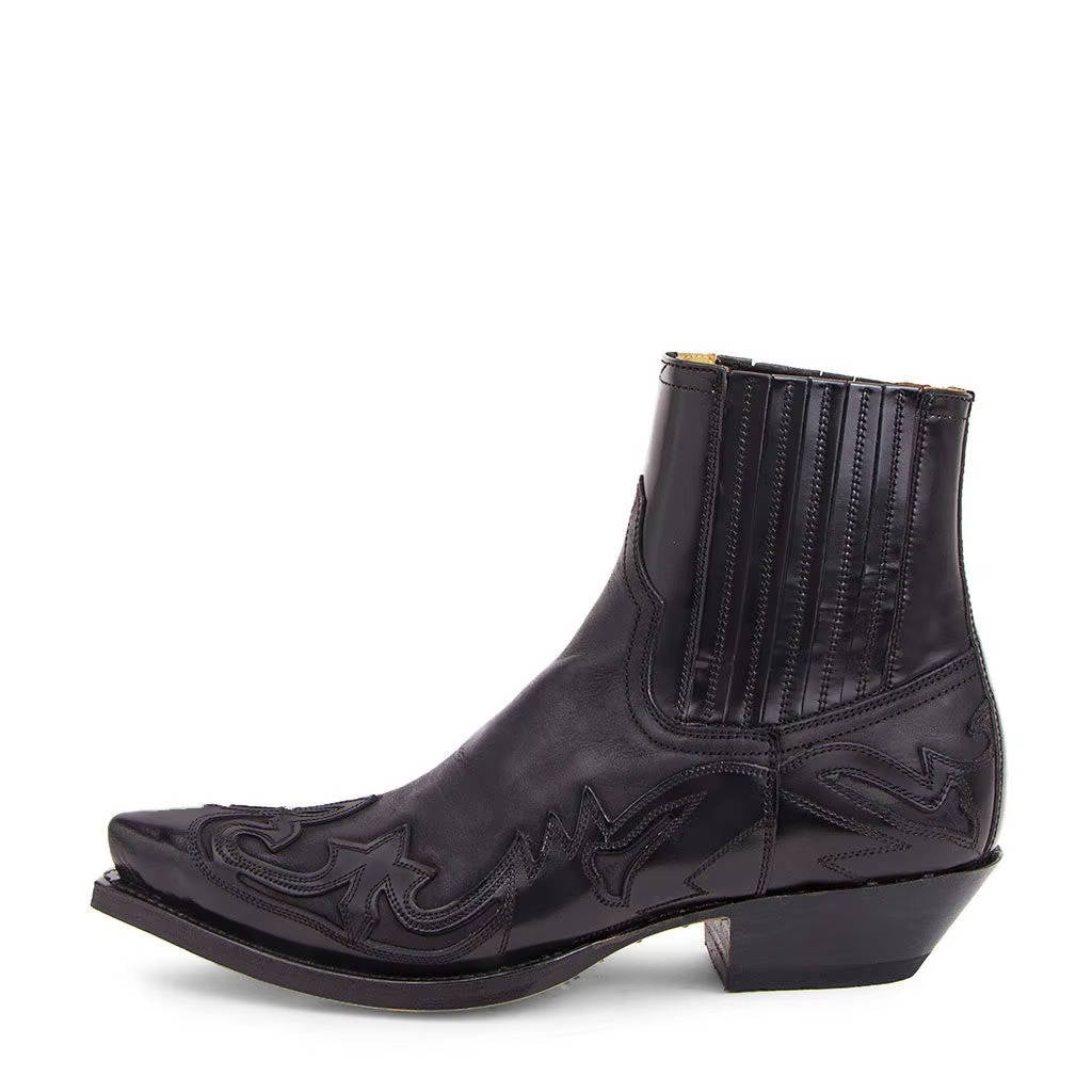 Women's Western Leather Ankle Boots