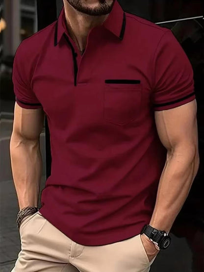 Men's Classic Short Sleeve Polo Shirt