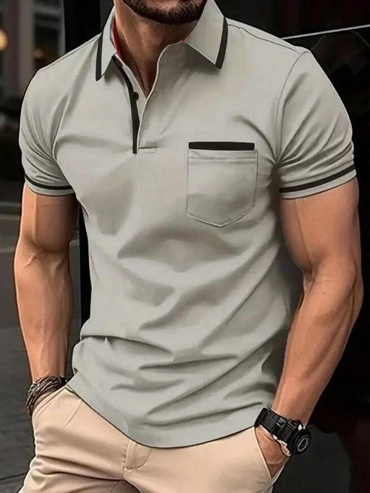Men's Classic Short Sleeve Polo Shirt