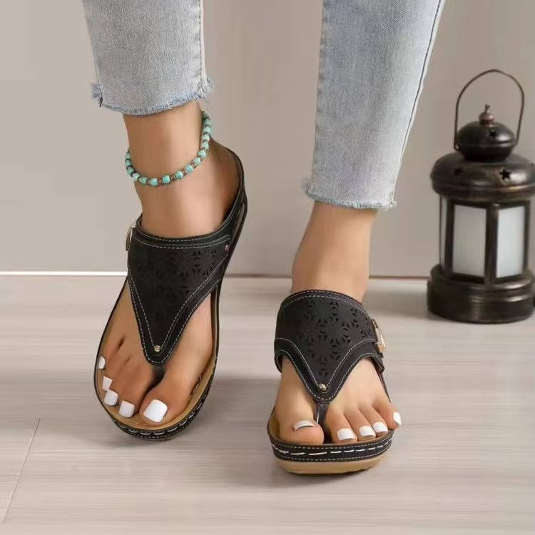 Women's Orthopedic Arch Support Adjustable Walking Sandals