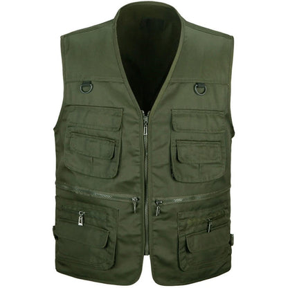 Men's Multi-Pocket Outdoor Hiking Vest