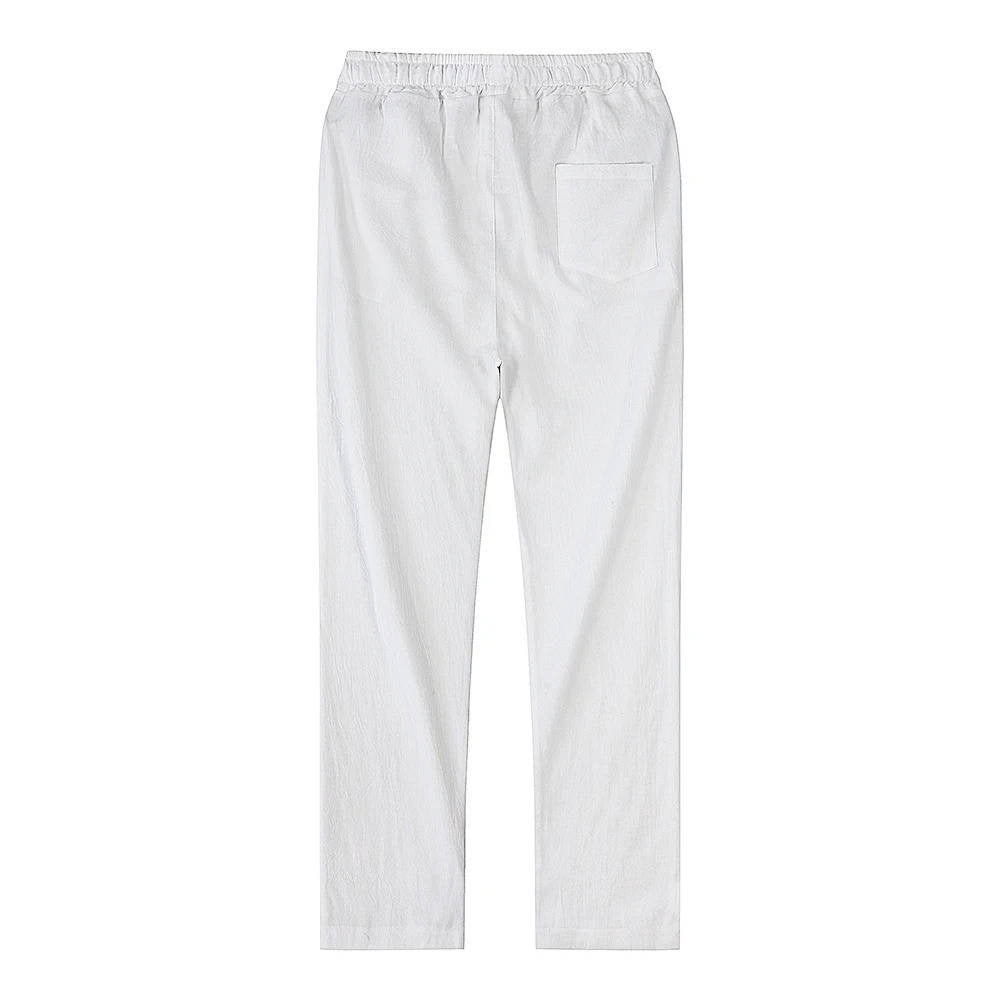 Men's Relaxed Breathable Lightweight Linen Pants