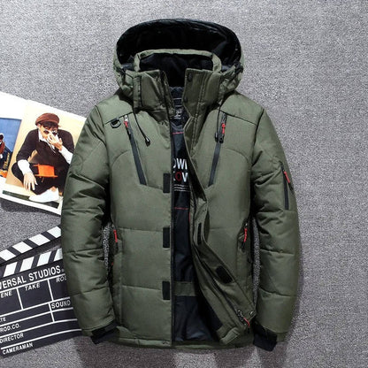 Men's Insulated Waterproof Winter Parka Jacket