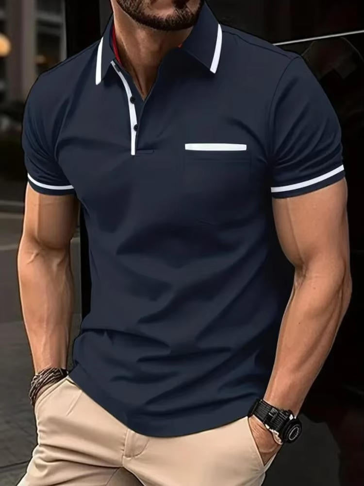 Men's Classic Short Sleeve Polo Shirt