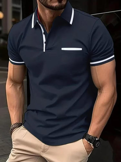 Men's Classic Short Sleeve Polo Shirt