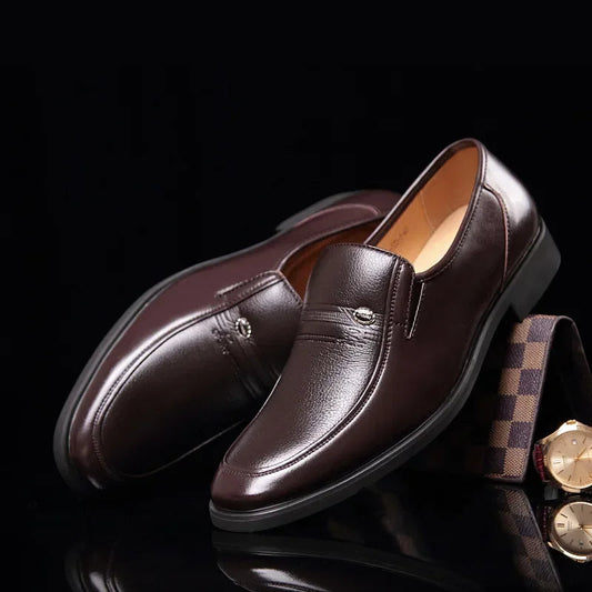 Paul | Elegant Faux Leather Dress Shoes for Men