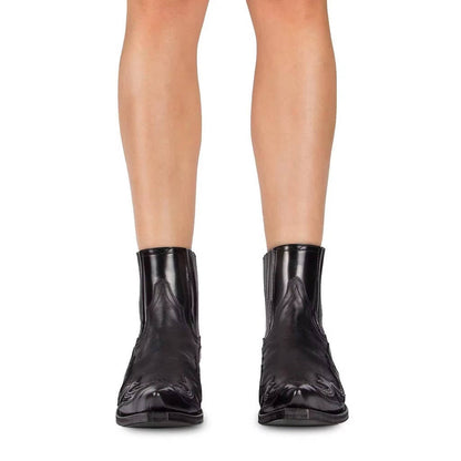 Women's Western Leather Ankle Boots