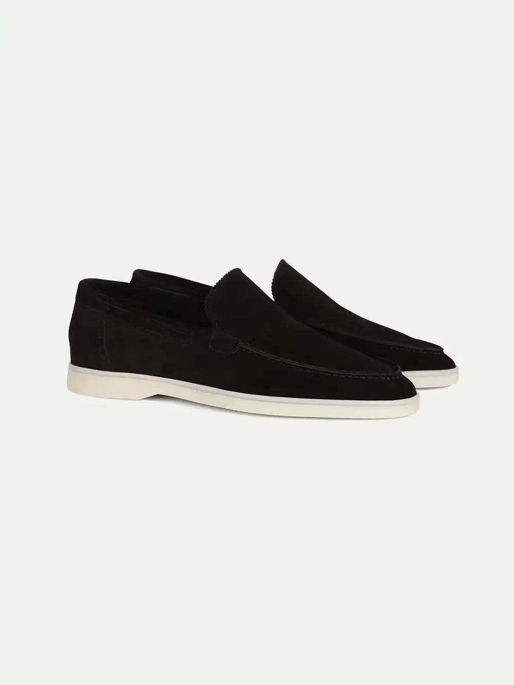 Men's Suede Slip-On Yacht Loafers
