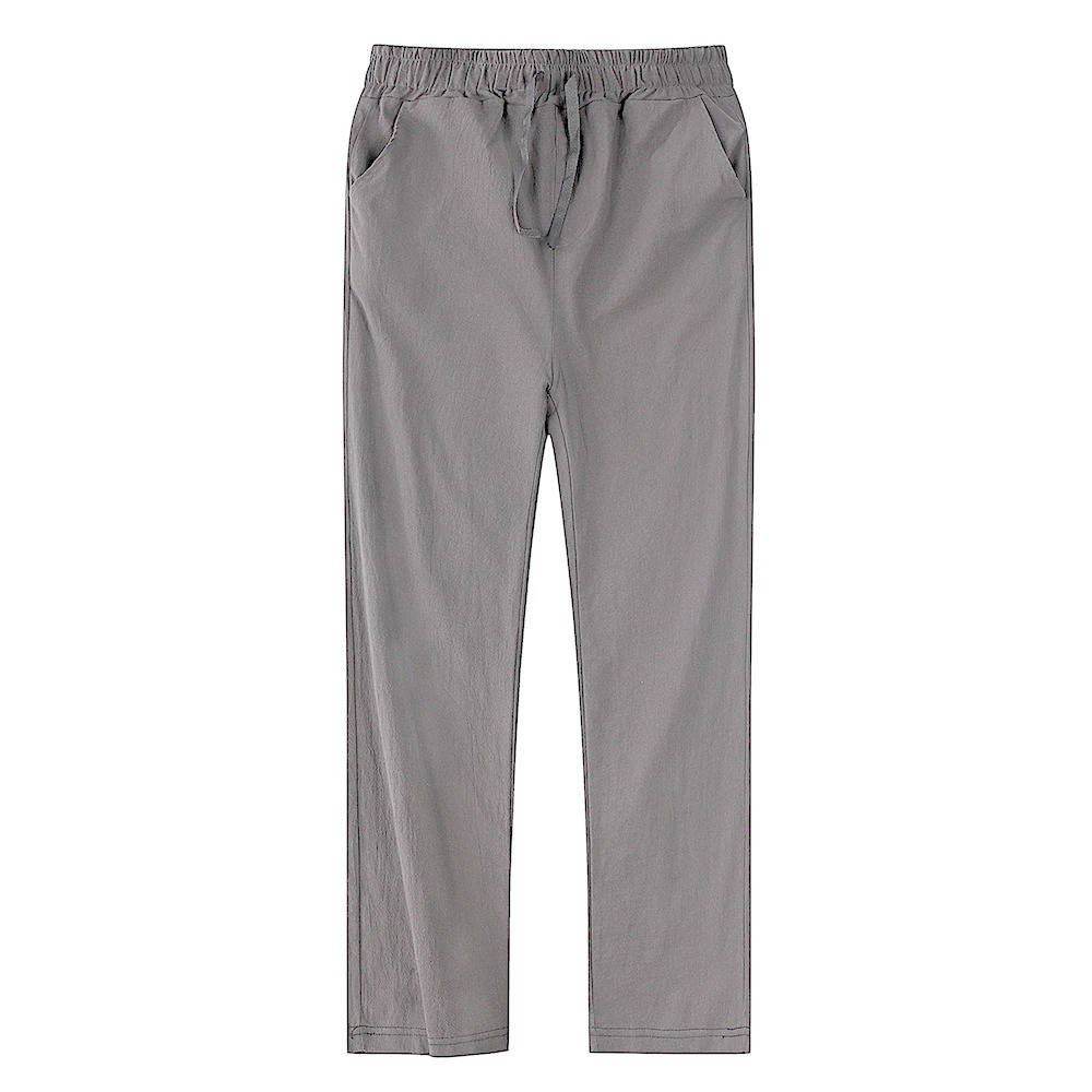 Men's Relaxed Breathable Lightweight Linen Pants