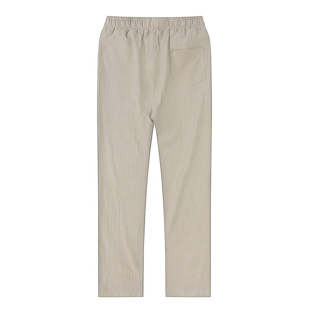 Men's Relaxed Breathable Lightweight Linen Pants