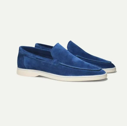 Men's Suede Slip-On Yacht Loafers