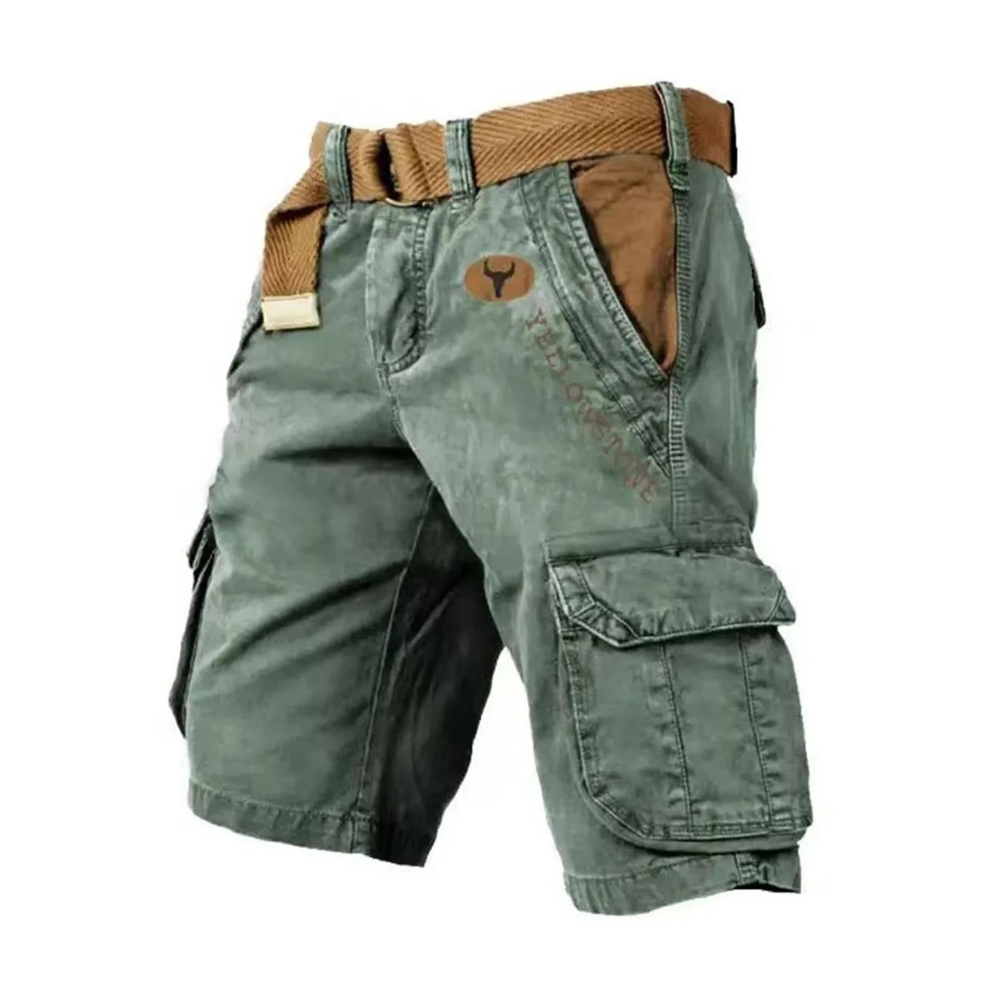 Men's Multifunctional Multi-Pocket Cargo Shorts