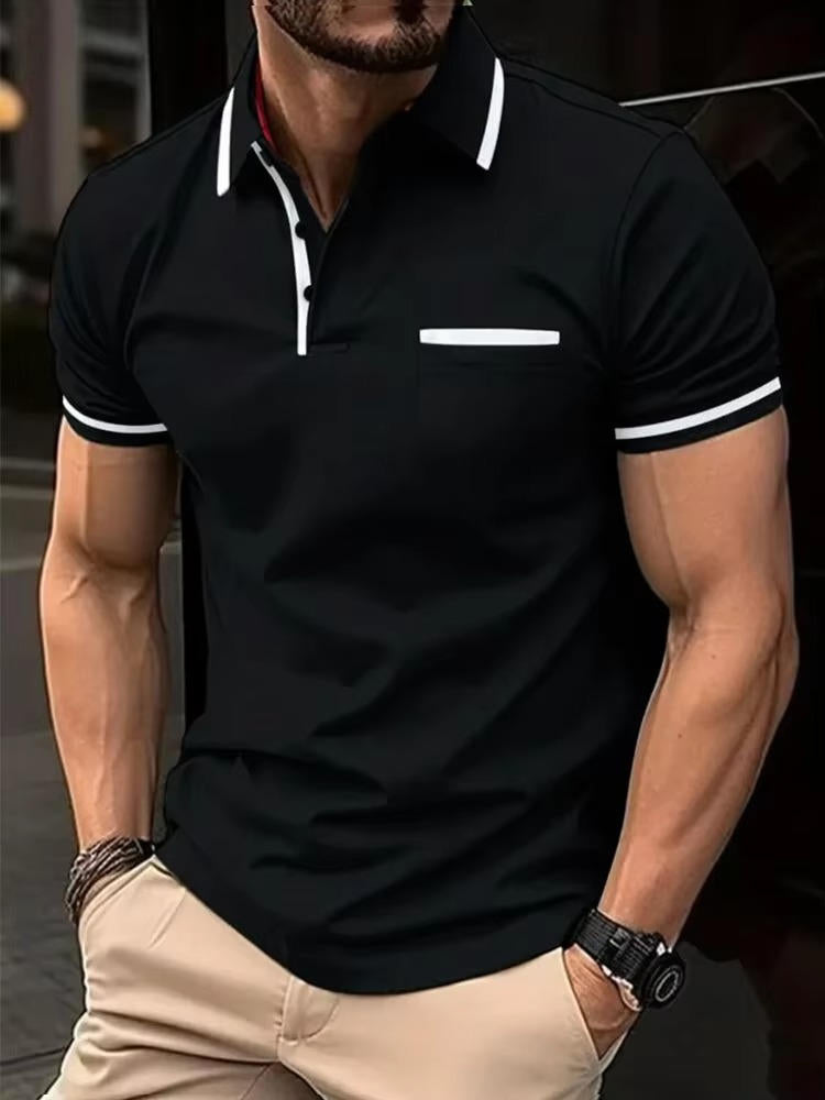 Men's Classic Short Sleeve Polo Shirt