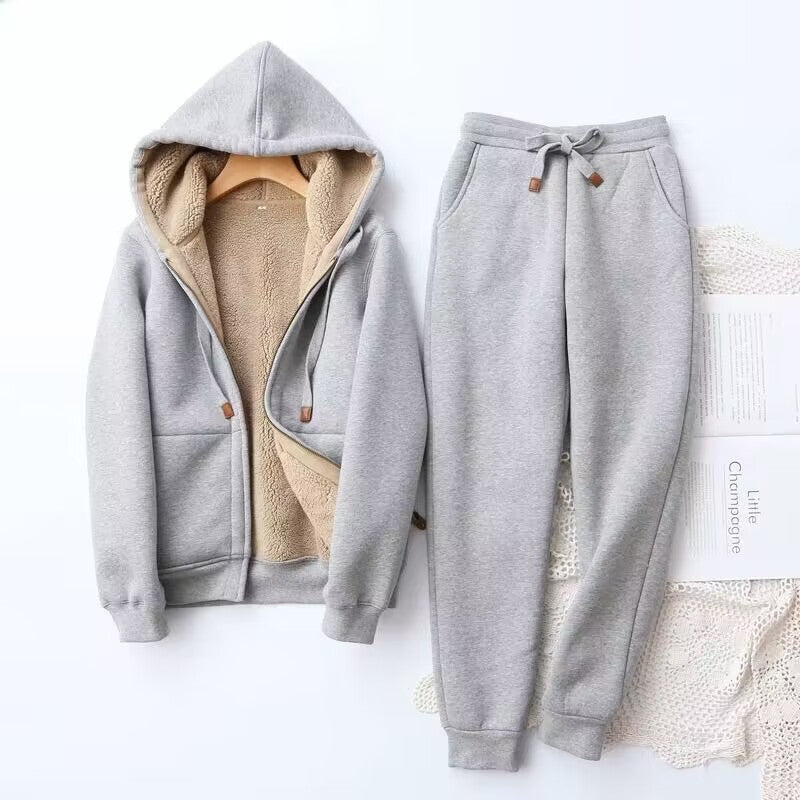Riley | Women's Zip-Up Hoodie Loungewear Set