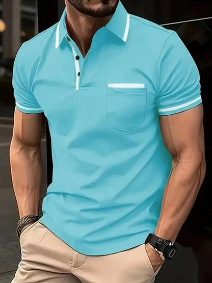 Men's Classic Short Sleeve Polo Shirt