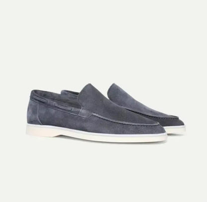 Men's Suede Slip-On Yacht Loafers