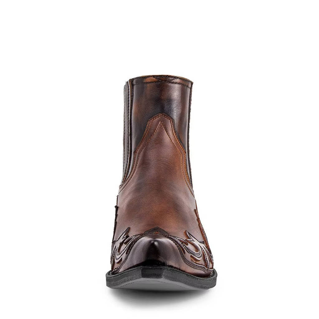 Women's Western Leather Ankle Boots