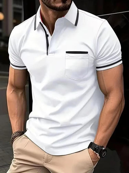 Men's Classic Short Sleeve Polo Shirt