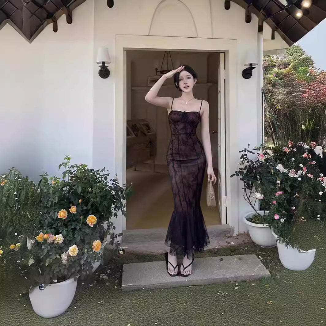 Lace Maxi Dress For Women