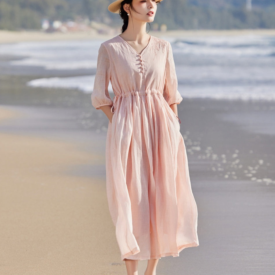 Lightweight Summer Maxi Dress For Women