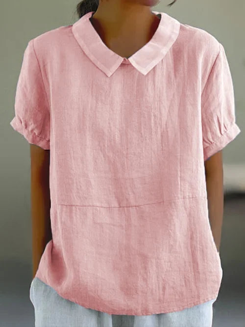 Amalie | Relaxed Fit Collar Blouse