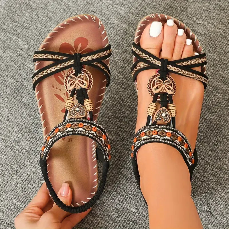 Colella | Floral Orthopedic Sandals